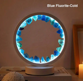 Natural Crystal Bedside Lamp