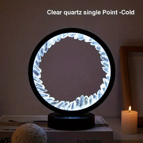 Natural Crystal Bedside Lamp