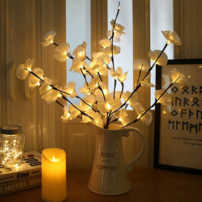 Willow Orchid Branch Lights LED Tree Table Lamp