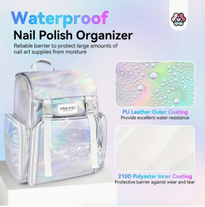 Nail Polish Organizer Backpack