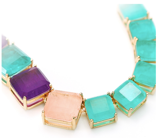 Multicolor Gemstone Necklace