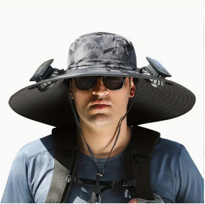 Solar Fan Outdoor Hat (Bundle of 2)