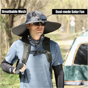 Solar Fan Outdoor Hat (Bundle of 2)