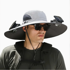 Solar Fan Outdoor Hat (Bundle of 2)