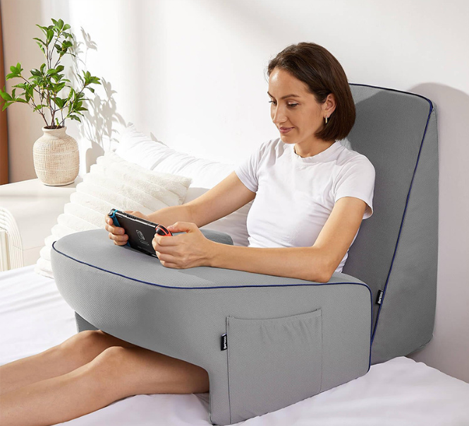 Reading and Work Pillow with Memory Foam