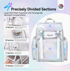 Nail Polish Organizer Backpack