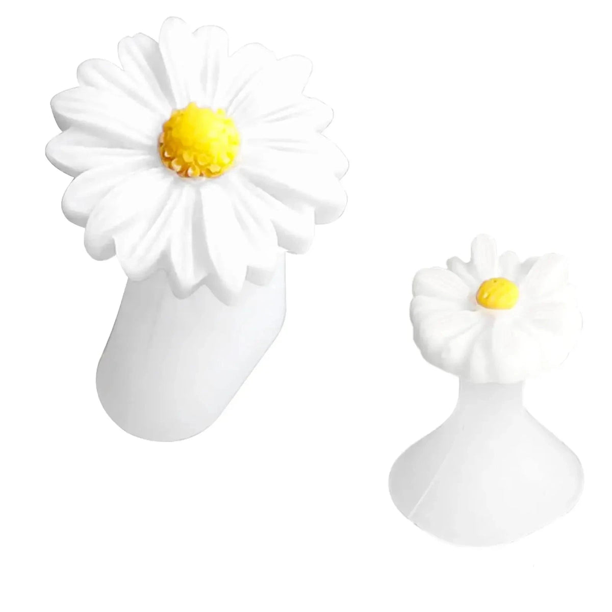 8 Pcs Silicone Daisy Flower Toe Separator